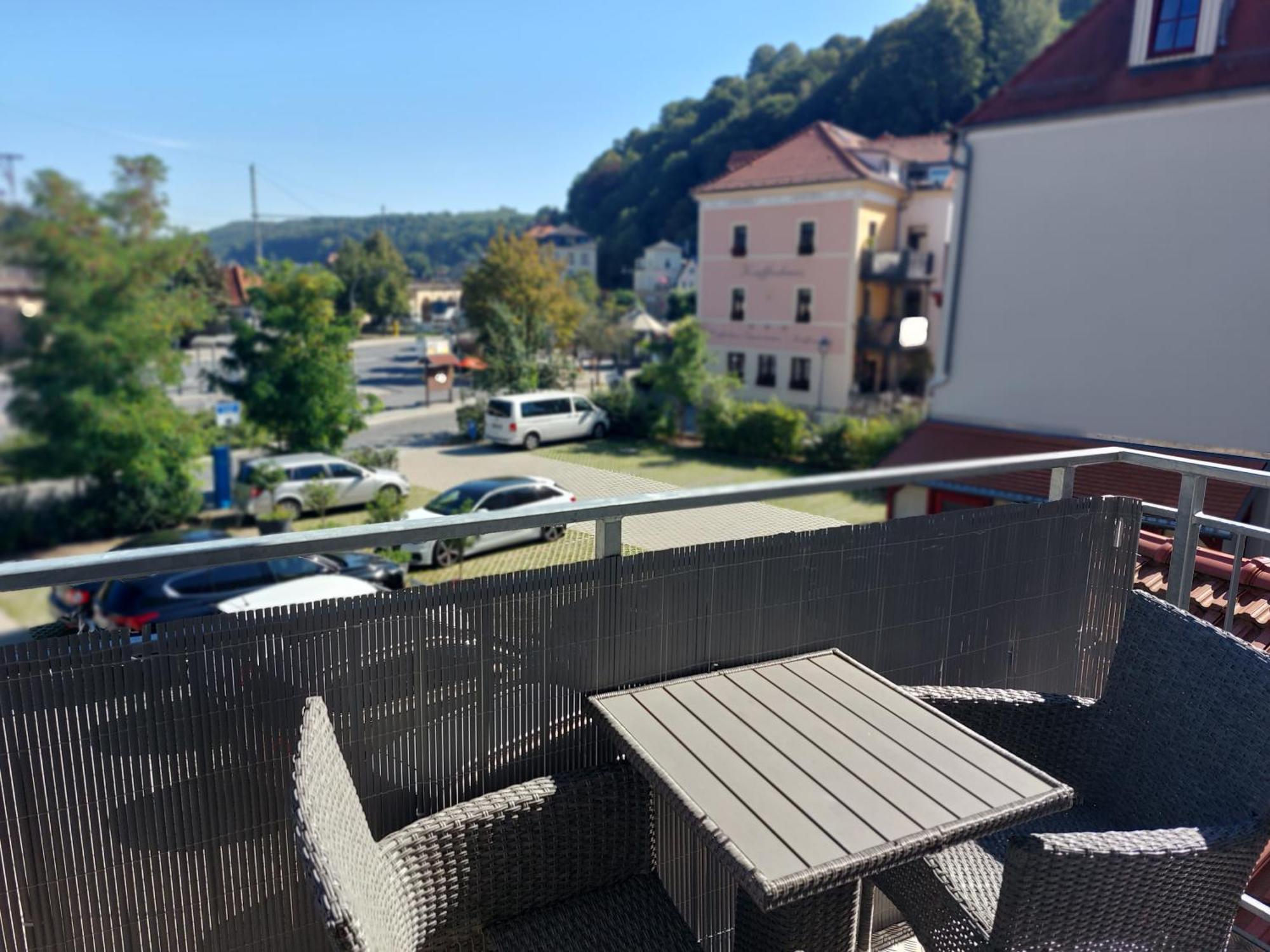 Luxurioese Ferienwohnungen Konigstein an der Elbe Bagian luar foto